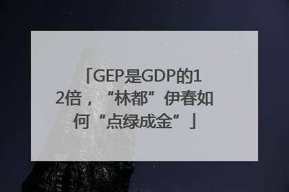 GEP是GDP的12倍，“林都”伊春如何“点绿成金”